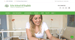 Desktop Screenshot of erinschoolofenglish.com